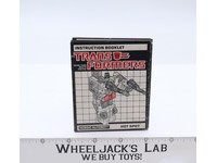 Hot Spot Action Figure Vintage Instruction Manual 1986 Hasbro G1 Transformers