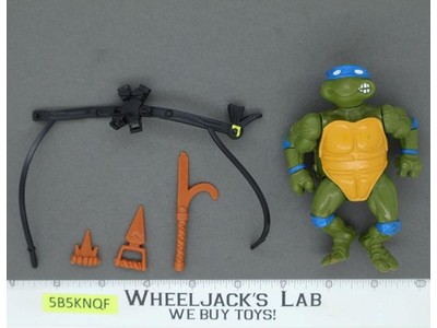 Leonardo HARD HEAD Teenage Mutant Ninja Turtles TMNT 1988 Playmates Vintage