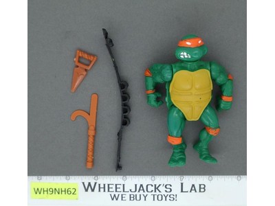 Michaelangelo HARD HEAD Teenage Mutant Ninja Turtles TMNT 1988 Playmates Vintage