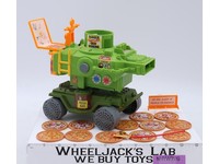 Pizza Thrower 100% Complete TMNT 1989 Vintage Playmates Action Figure Vehicle