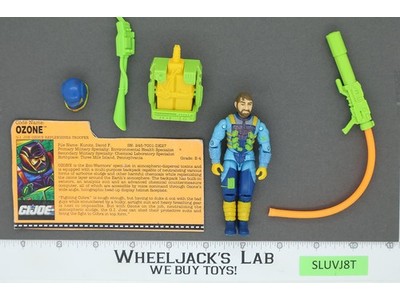 Ozone V1 100% Complete 1991 G.I. Joe Hasbro Vintage Action Figure