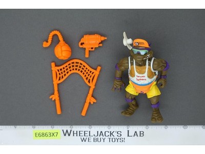Spike 'N Volley Don Teenage Mutant Ninja Turtles TMNT 1992 Playmates Figure