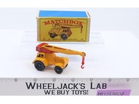 Jumbo Crane No. 11 Lesney Matchbox Series 1960's Made In England Original Box