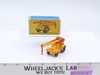 Jumbo Crane No. 11 Lesney Matchbox Series 1960's Made In England Original Box