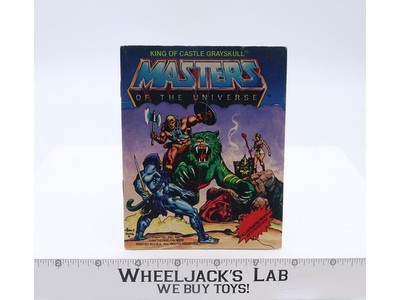 King of Castle Grayskull Mini Comic 1981 He-Man Masters of the Universe MOTU