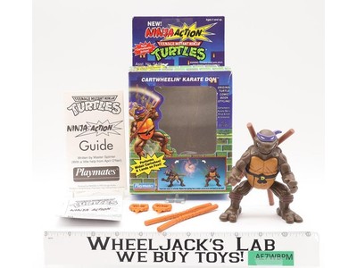 Cartwheelin' Karate Don 100% Complete Ninja Action TMNT 1993 Playmates