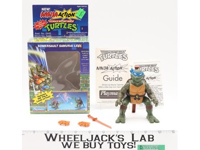 Somersault Samurai Leo 100% Complete TMNT 1993 Playmates Action Figure