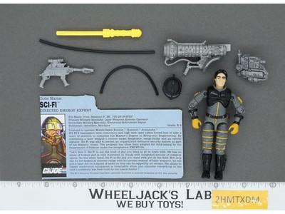 Sci-fi V2 100% Complete G.I. Joe 1991 Hasbro Vintage Action Figure