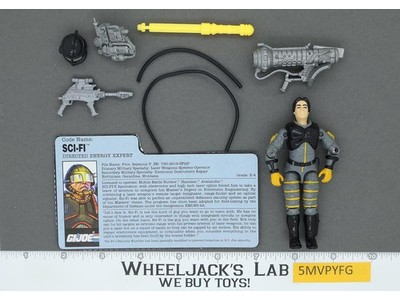 Sci-fi V2 100% Complete G.I. Joe 1991 Hasbro Vintage Action Figure