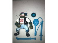 Classic Rocker Leo Teenage Mutant Ninja Turtle TMNT 1991 Playmates Action Figure