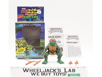 Jump Attack Jujitsu Raph 100% Complete Ninja Action TMNT 1993 Playmates Figure