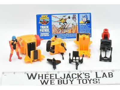 Track Patrol W/Commander Cliff Baxter 1987 Sky Commanders Kenner