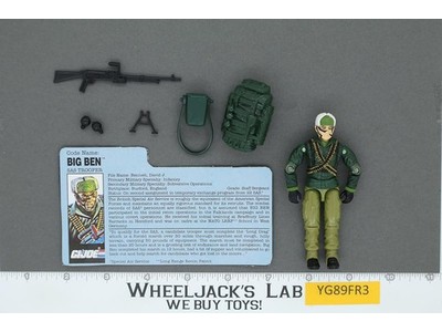 Big Ben V1 100% Complete 1991 G.I. Joe Hasbro Vintage Action Figure