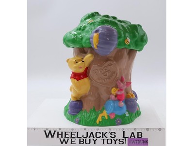 #31637 Winnie the Pooh Hunny Tree Cookie Jar Disney Houston Harvest Vintage