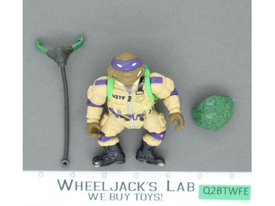 Pro Pilot Don Military Teenage Mutant Ninja Turtles 1991 TMNT Playmates Figure