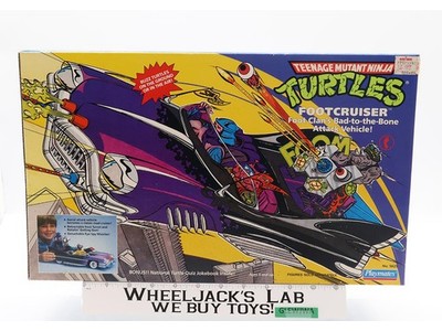 Foot Cruiser NICE Teenage Mutant Ninja Turtles TMNT 1989 Playmates NEW SEALED