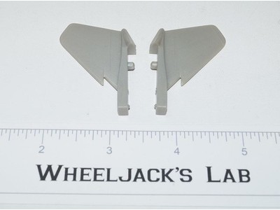 Starscream Wings Rudders Pair LARGE TAB G1 Transformers 1985 Action Figure