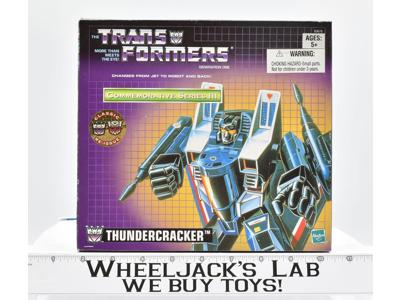 Thundercracker Commemorative Series III NEW Reissue G1 Transformers Hasbro