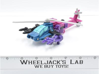 Spinister *100% Complete 1988 Vintage G1 Transformers AH-64 Apache Action Figure