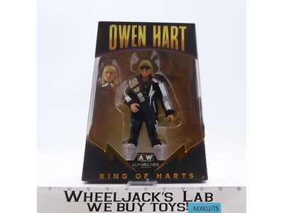 Owen Hart AEW Wrestling King Of Harts 2020 Jazwares Action Figure NEW SEALED
