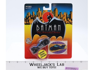 The Batcycle W/Sticker Batman The Animated Series ERTL Batman Die Cast MOSC