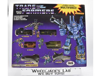 Bruticus Multiforce Gig Giftset MIB Complete Vintage 1986 G1 Transformers