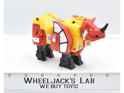 Headstrong METAL Predaking - 1986 G1 Transformers Rhinoceros Action Figure