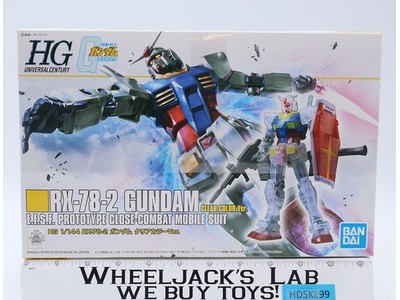 HG RX-78-2 Gundam Clear Color Ver. 2016 Bandai 1/144 Model Kit NEW SEALED