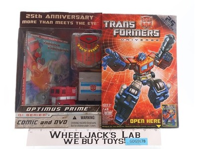 Optimus Prime Transformers Universe 25th Anniversary 2008 Hasbro NEW SEALED