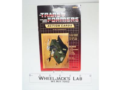 Hound Sealed Pack Card #138 Transformers Trading Action Cards 1985 G1
