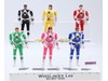 Auto Morphin 100% Complete Set of 6 Mighty Morphin Power Rangers 1993