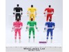 Auto Morphin 100% Complete Set of 6 Mighty Morphin Power Rangers 1993