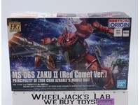 HG MS-06S Zaku II (Red Comet Ver.) 2019 Bandai 1/144 Model Kit NEW SEALED