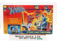 Cyclops Light Force Arena W/ Box & Instructions 1991 Toybiz Action Figure