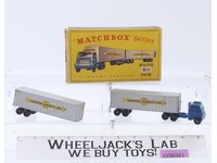 Inter-State Double Freighter M-9 Lesney Matchbox Series 1960's Made In England