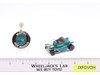 Hot Heap Aqua Champagne Interior 1968 Mattel Redline Hot Wheels Vintage RL