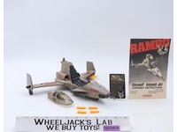 Skywolf Assault Jet Rambo 1986 Coleco Vintage Action Figure Vehicle