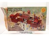 Fort Apache Play Set Marx #3124/3681-S Satin-Metal Western W/ Original Box