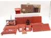 Fort Apache Play Set Marx #3124/3681-S Satin-Metal Western W/ Original Box