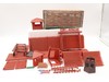 Fort Apache Play Set Marx #3124/3681-S Satin-Metal Western W/ Original Box