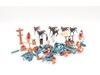 Fort Apache Play Set Marx #3124/3681-S Satin-Metal Western W/ Original Box