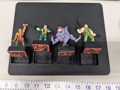Small Soldiers Dimensional Stamper Ink Stamp Figurines Lot of 4 1992 Vintage