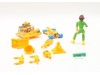 Channel 6 News Van W/ April 99% Complete TMNT 1992 Playmates Action Figure