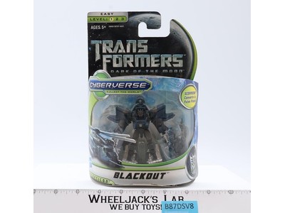 Blackout Transformers DOTM Cyberverse 2010 Hasbro Action Figure NEW SEALED