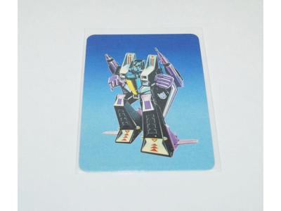 Skywarp Card 101 Variant Color Transformers Action Trading Cards 1985 G1