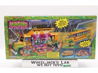 Rock 'N' Roll Muta-Bus 100% Complete w Box TMNT Mutations 1992 Playmates Vehicle
