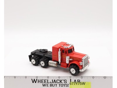 Road Kings Truck #772 Red Schaper Stomper Semis 1980s Vtg Light & Motor WORKS