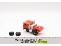 Orange Semi CAB Truck LJN Rough Riders 4x4 Stomper 1980's Vtg Light & Motor WORK