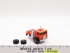 Orange Semi CAB Truck LJN Rough Riders 4x4 Stomper 1980's Vtg Light & Motor WORK