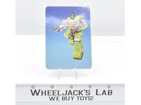 Bonecrusher Card 119 Variant Color Transformers Action Trading Cards 1985 G1